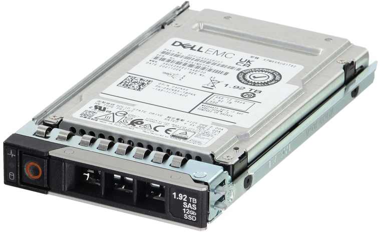Dell 1.92TB 12/24Gbps SAS Read Intensive TLC 2.5 SSD KPM6XRUG1T92