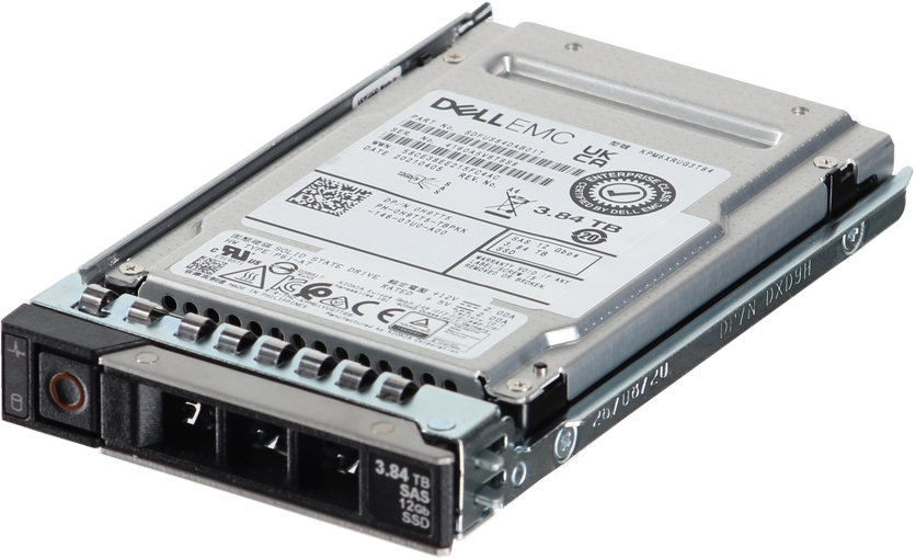 Dell 3.84TB 12/24Gbps SAS Read Intensive TLC 2.5 SSD KPM6XRUG3T84