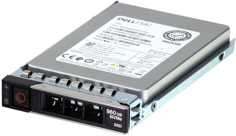 Dell 960GB Data Center NVMe Gen4 RI TLC 2.5 SSD PE8010 - xByte