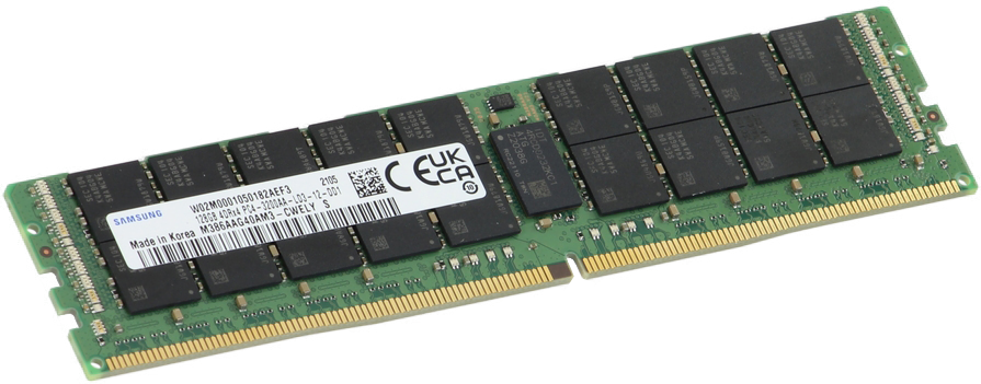DDR4 LRDIMM 32GB ×4枚（合計128GB） 1枚で「32GB」なメモリを試す：4