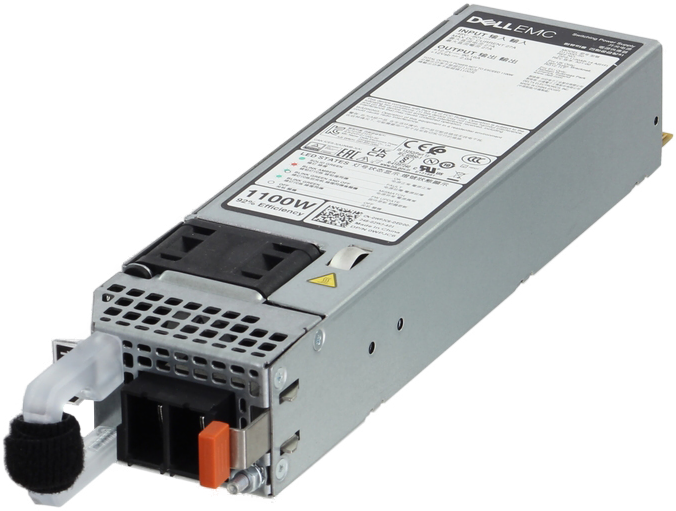 Dell EMC 1100W 電源ユニット Dell 1100W DC Power Supply (Direct Current Power Only) - xByte