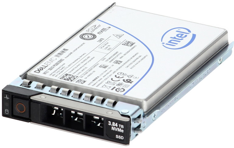 Dell 3.84TB Enterprise NVMe Gen4 RI TLC 2.5 SSD D7-P5500 - xByte