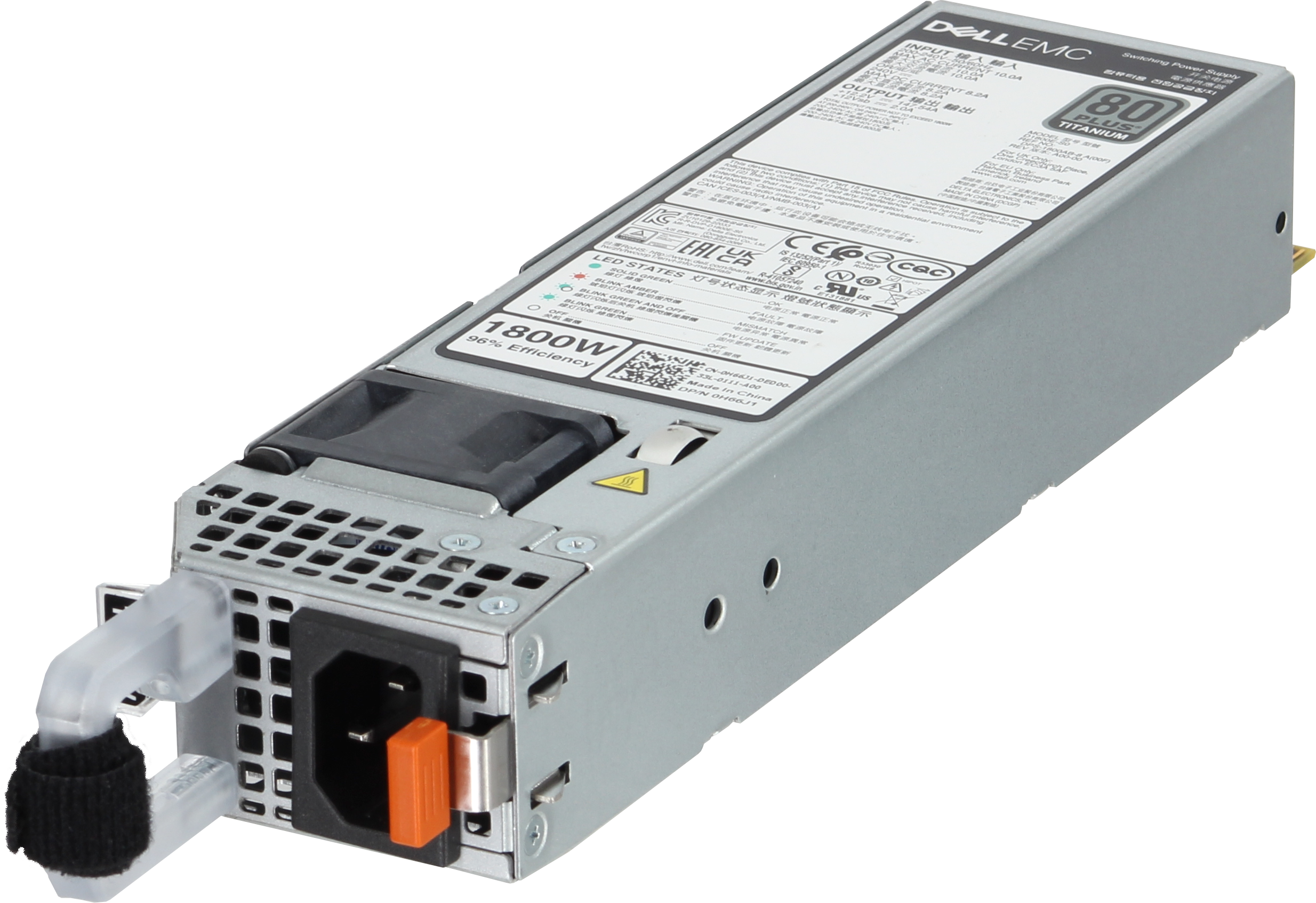 Dell 1800W Titanium HLAC Power Supply (200-240V only) - xByte