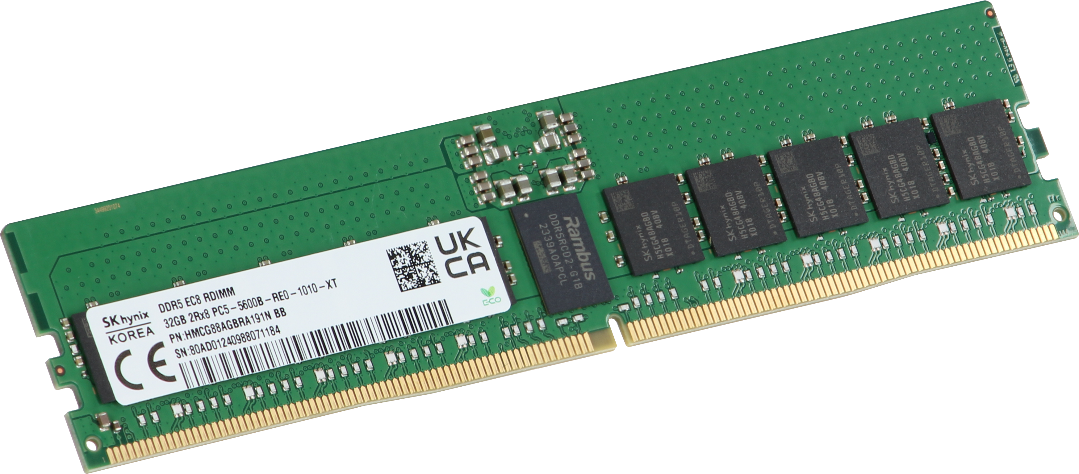 Dell 32GB 2Rx8 DDR5 ECC RDIMM 5600 MT/s - xByte Technologies