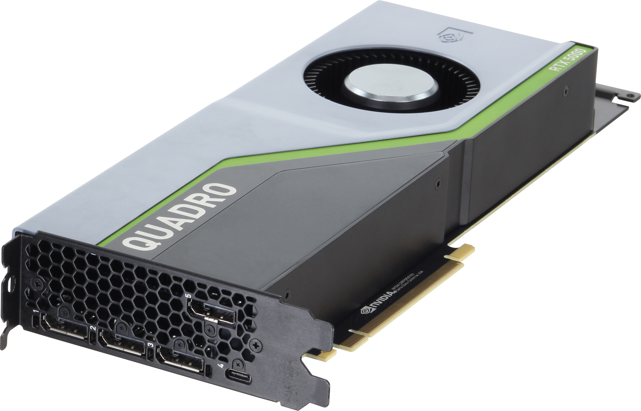 Dell NVIDIA Quadro RTX 5000 16GB GDDR6 265W PCIe x16 DW FHFL GPU
