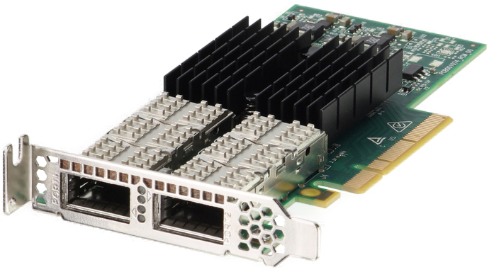 2枚Mellanox CX354A-FCBT ConnectX-3 40GbE Amazon | Mellanox ConnectX-3 CX354A デュアル 40GbE QSFP