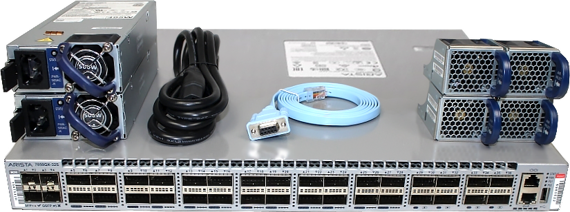 Arista DCS-7050QX-32S-R 32P 40GbE QSFP+ 4P 10GbE SFP+ RA Switch