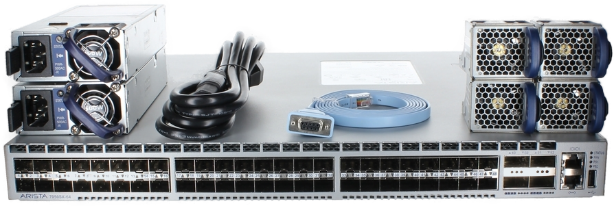 Arista DCS-7050SX-64-R 48P 10GbE SFP+ 4P 40GbE QSFP+ RA Switch