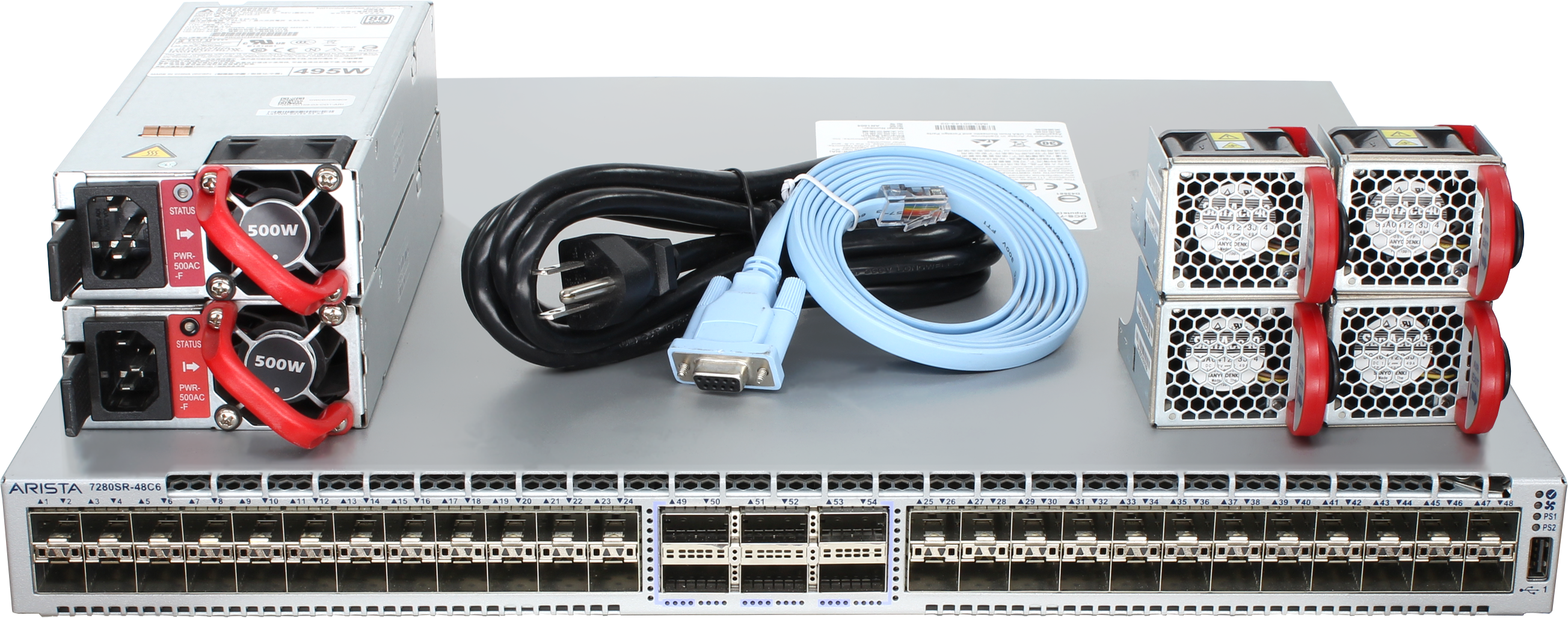 Arista DCS-7280SR-48C6-F 48P 10GbE SFP+ 6P 100GbE QSFP100 Switch