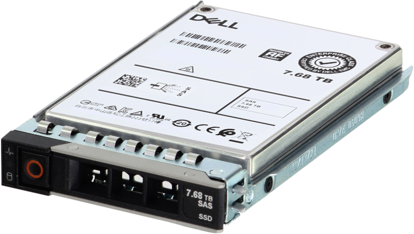 Dell 7.68TB 12Gbps SAS Read Intensive TLC 2.5 SSD