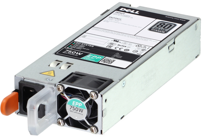 Dell 750W 80 Plus Titanium Efficiency Power Supply Unit (200