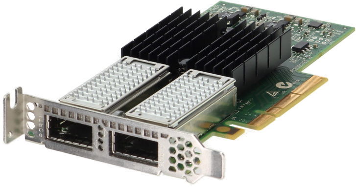 Dell Mellanox ConnectX-3 CX324A Dual Port 40Gb QSFP HBA Low