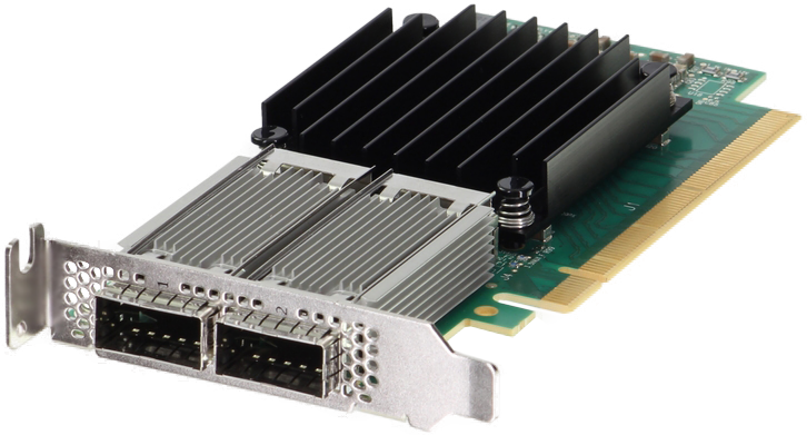 Dell Mellanox ConnectX-4 CX456A Dual Port 100Gb QSFP Low Profile