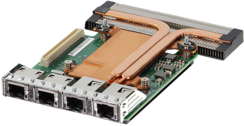 Dell Intel X540 Doppia Porta 10Gb RJ45 + I350 1Gb RNDC – Scheda Di Rete